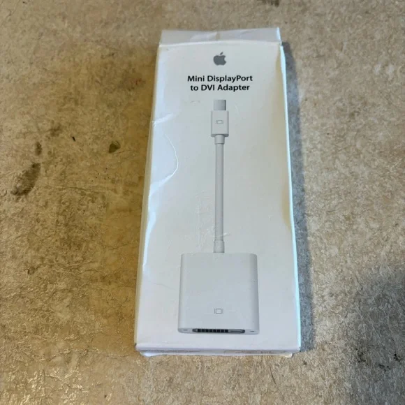 Apple Mini Display Port To DVI Adapter New